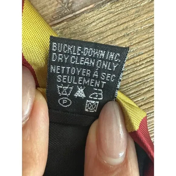 Harry Potter Kids Tie Gryffindor Red Gold Striped Costume Neck Tie Youth - Picture 5 of 7